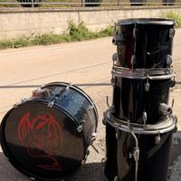 Batteria acustica ramper anni 2000 con meccaniche