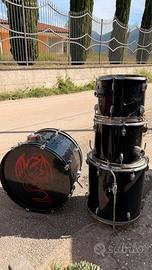 Batteria acustica ramper anni 2000 con meccaniche