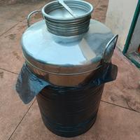 contenitore inox olio o vino