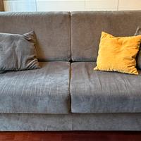 Divano letto grigio Rima