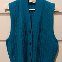 Gilet donna Vicolo color ottanio TU
