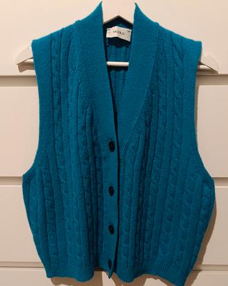 Gilet donna Vicolo color ottanio TU