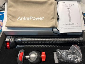 Tripod flessibile per gopro/cellulare