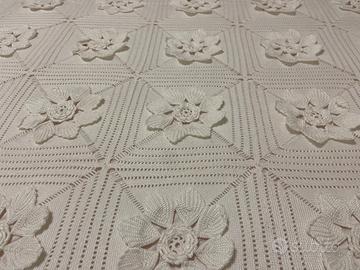 Copriletto coperta uncinetto stupendo