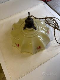 Lampada da soffitto vintage  anni 30/40