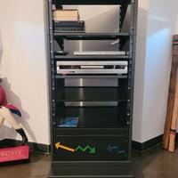 RACK con rotelle 52 x 45 x 125 cm