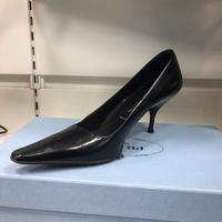 Tacchi PRADA in vero cuoio - Made in Italy 37