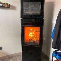 STUFA A LEGNA NOBIS CON FORNO