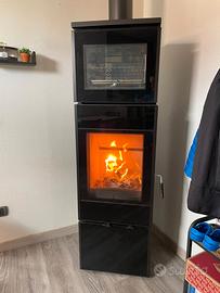 STUFA A LEGNA NOBIS CON FORNO