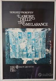Manifesto Teatro Regio Torino 1977/78 – Prokofiev 
