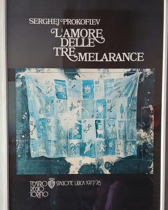 Manifesto Teatro Regio Torino 1977/78 – Prokofiev 