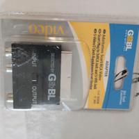 Commutatore - Adattatore Scart/RCA Video / S-VHS