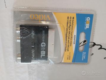 Commutatore - Adattatore Scart/RCA Video / S-VHS
