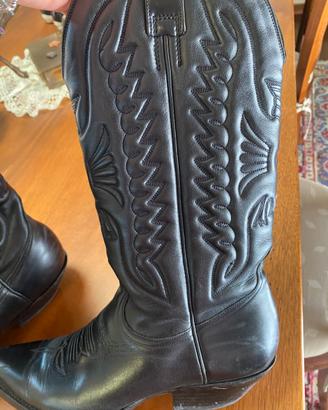 Stivali texani in pelle marca Quijote