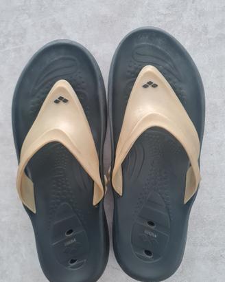 Infradito Arena - Colore Beige e Nero N45