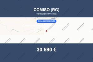 Immobile in asta di 130 m² con box auto a Comiso