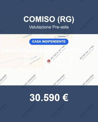 Immobile in asta di 130 m² con box auto a Comiso