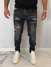 Jeans Dsquared2 uomo tg. 48 neri