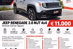 JEEP Renegade 2.0 Mjt 4WD Active Drive "PROMO"