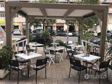 Gazebo in legno per esterni MT 3 x 4 mt