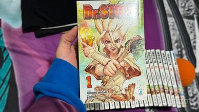 Dr. Stone serie completa 1-27 + Variant