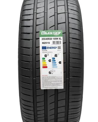 4 Pneumatici 255/45 R20 Milestone Mz01 S Xl