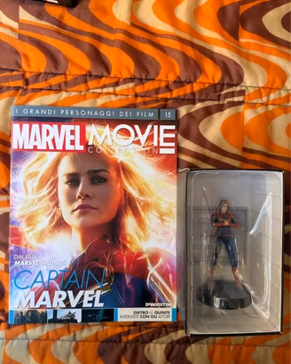 Captain Marvel 15 Movie De Agostini statuina