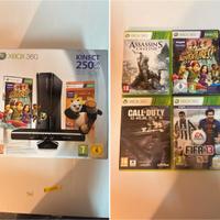 XBOX 360 + KINNECT + 2PAD