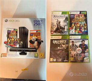 XBOX 360 + KINNECT + 2PAD