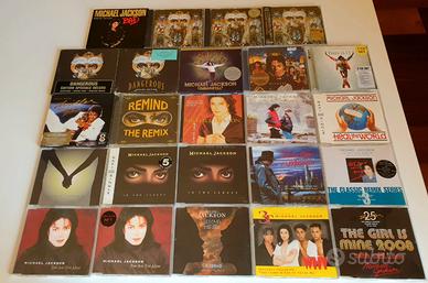 Michael Jackson CD DVD originali album single box
