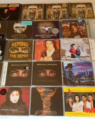 Michael Jackson CD DVD originali album single box