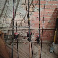 Attrezza da pesca siluro completa