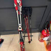 Sci Bambino Tecno Pro 120cm con 2 racchette