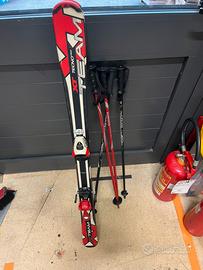 Sci Bambino Tecno Pro 120cm con 2 racchette