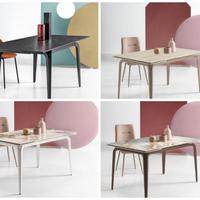 TAVOLO  IKONE FELIX  IN 2 MISURE E 4 FINITURE