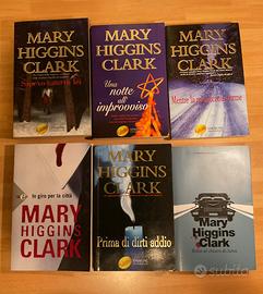 Mary Higgins Clark - set di sei libri