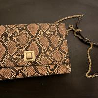 Borsa simil pelle di rettile