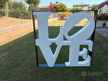 Scritta Love decorativa