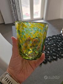 12 bicchieri fatti a mano 