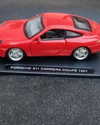 Modellini auto Porsche 911 Carrera Coupé 1997 IXO 