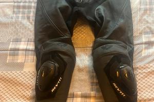 Pantaloni pelle moto REVIT APEX