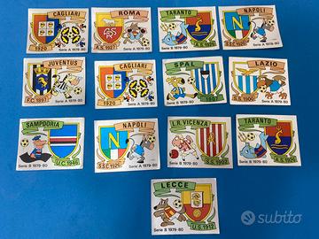 Lotto figurine calciatori panini scudetti 1979/80