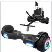 Hoverboards go kart