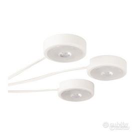 Illuminazione Luce Calda Ikea LEDBERG a tre Punti