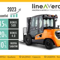 Carrelli Elevatori Diesel Doosan industria 4.0