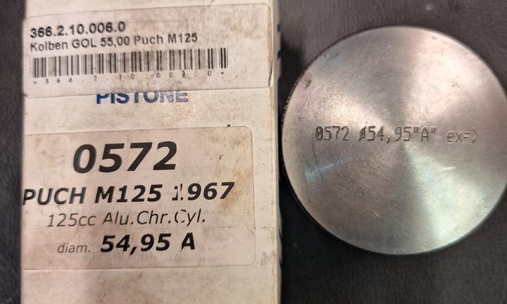 pistone puch m 125 diametro 54,95