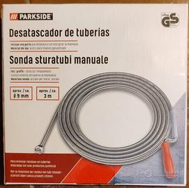 Sonda sturatubi manuale 3 m sigillata