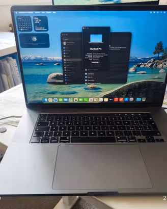 MacBook Pro 16" 2019 i7, 32 GB RAM, SSD 512 GB 
