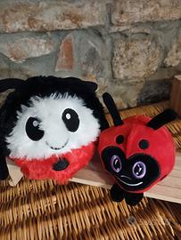 Set 2 peluche coccinella 