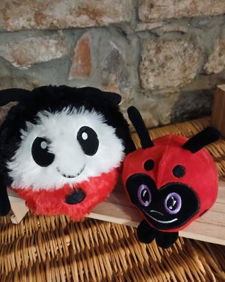 Set 2 peluche coccinella 